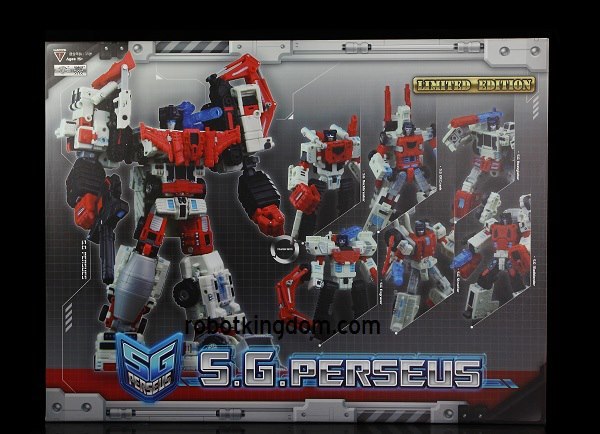 TFC Toys Exclusive Safe Guard Perseus Combiner In Hand Image  (22 of 22)